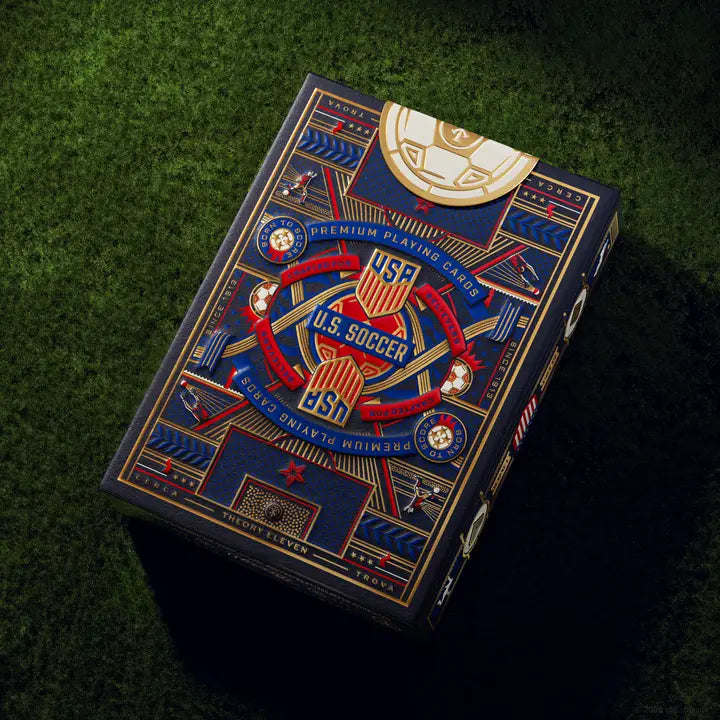 USA Soccer Playing Cards