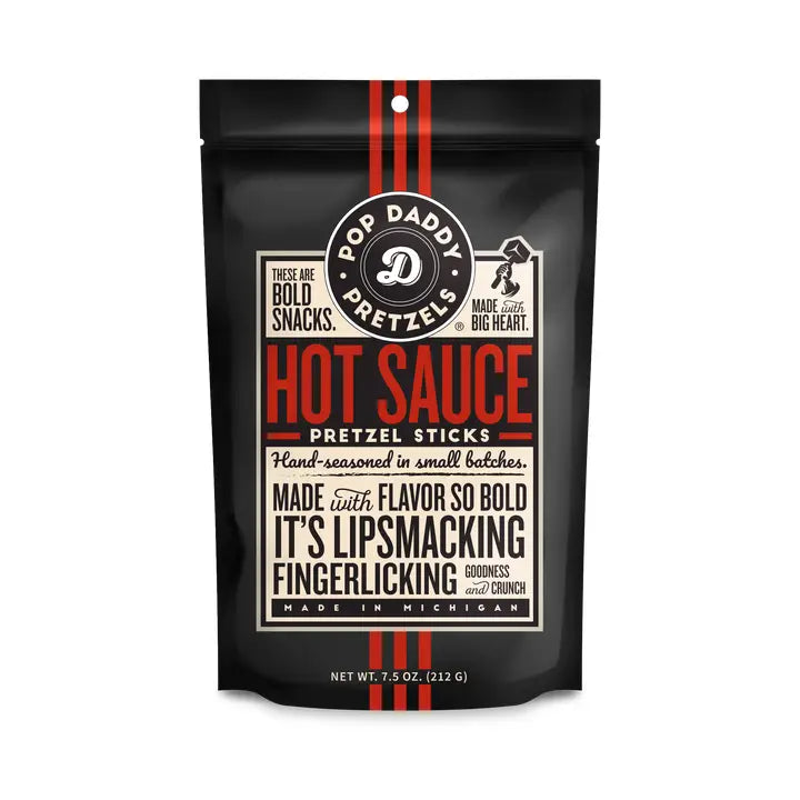 Hot Sauce Seasoned Pretzels 7.5oz