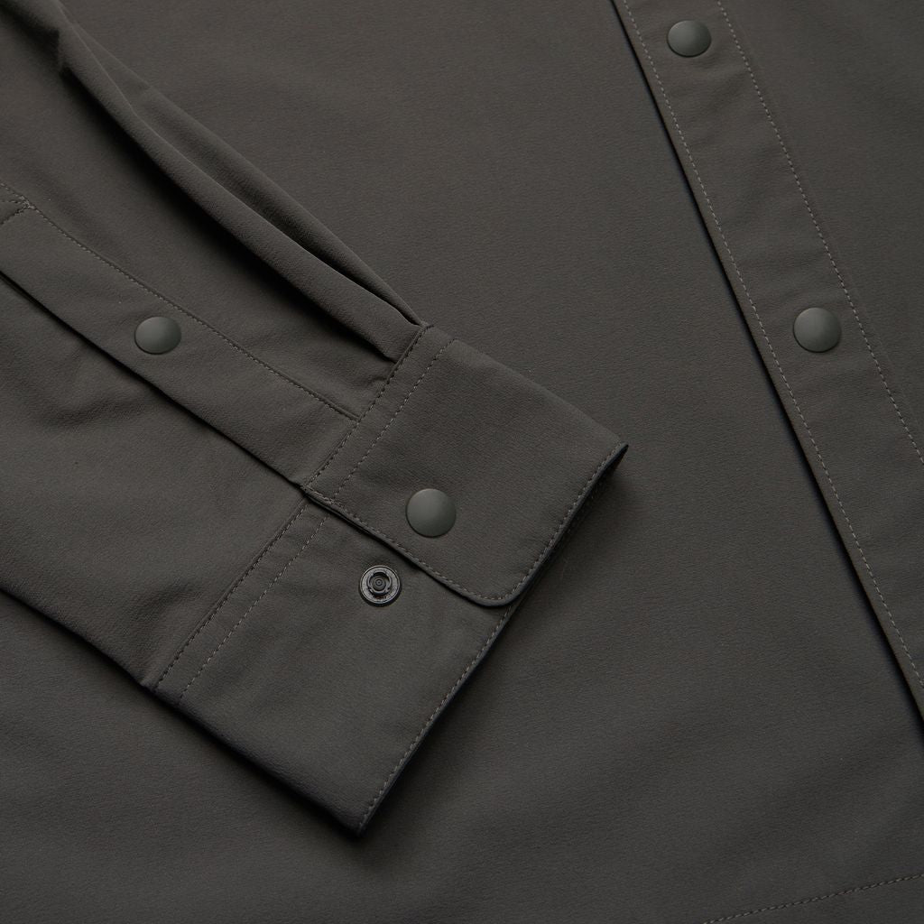 Emerger Tech Long Sleeve Shirt- Antique Black