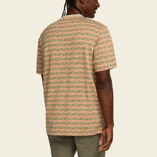 Jacquard T-Shirt- HB Flow/Sand
