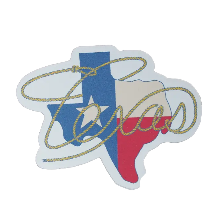 Texas Roped Sticker – Lone Star Dry Goods