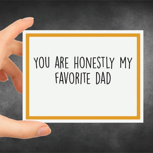 Snarky Father's Day Cards