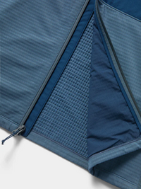 Lightweight Grid Tech Vests- Faded Navy/Bering Sea