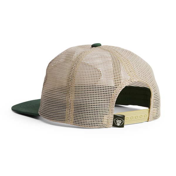 Feedstore Snapback Hat- Tan/Green