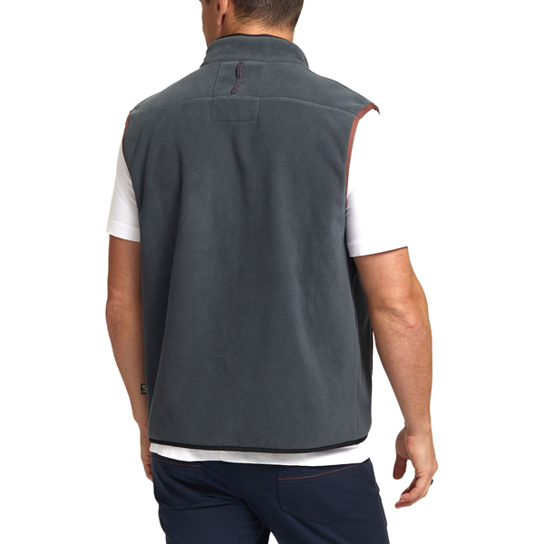 Free Range Fleece Vest- Fog