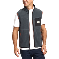 Free Range Fleece Vest- Fog