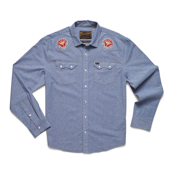 Fresh Blooms Crosscut Deluxe Snapshirt