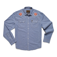 Fresh Blooms Crosscut Deluxe Snapshirt