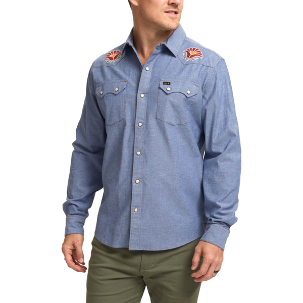 Fresh Blooms Crosscut Deluxe Snapshirt