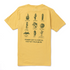 Informal Cactus T-Shirt- Yellow