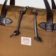 Tin Cloth Compact Briefcase - Dark Tan