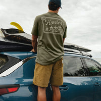 Howler Posse T-Shirt- Dark Olive