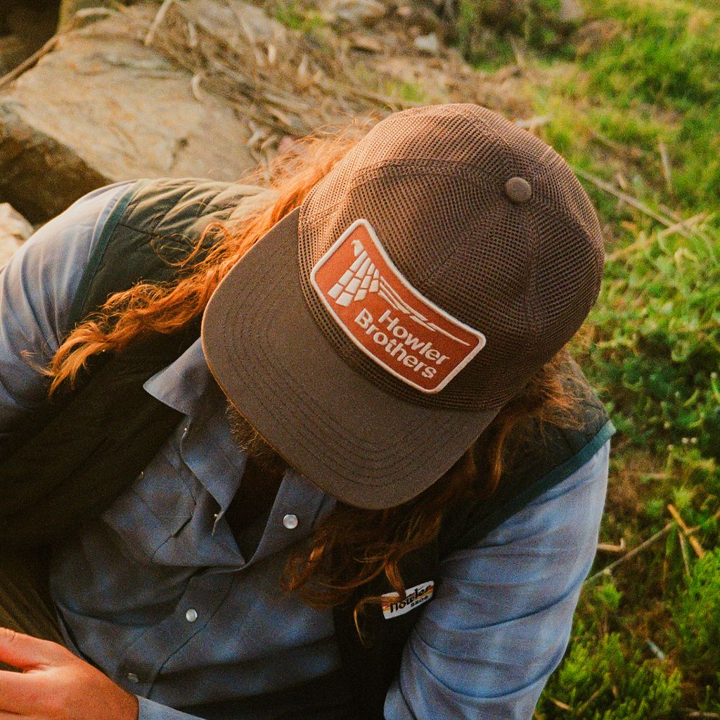 Feedstore Snapback Hat- Parrot Patrol: Brown