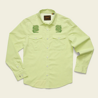 Gaucho Long Sleeve Snapshirt- Slithering Gators
