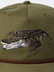 Gator Hat- Military Green