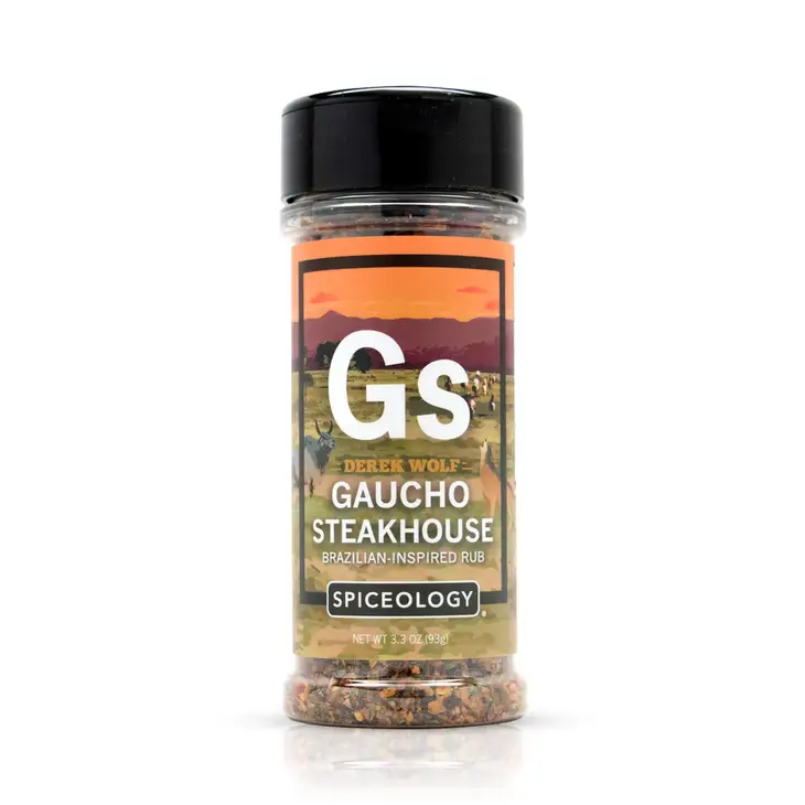 Derek Wolf Gaucho Steakhouse Rub 3.3oz