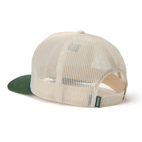 Gone Huntin' Hat- Cream/Green