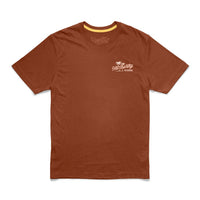 HCS Inland Surf Club Cotton T-Shirt- Caramel