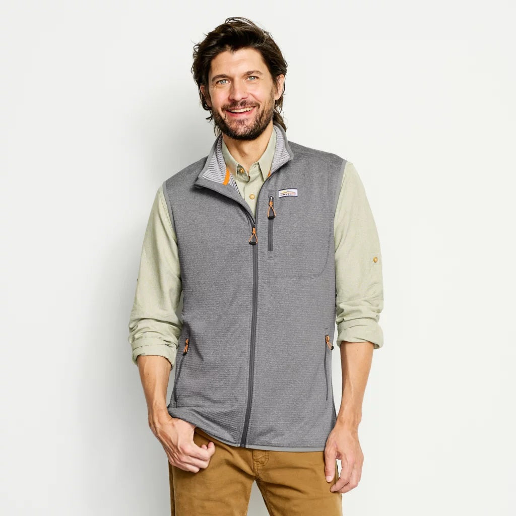 Horseshoe Hills Vest- Heather Gray