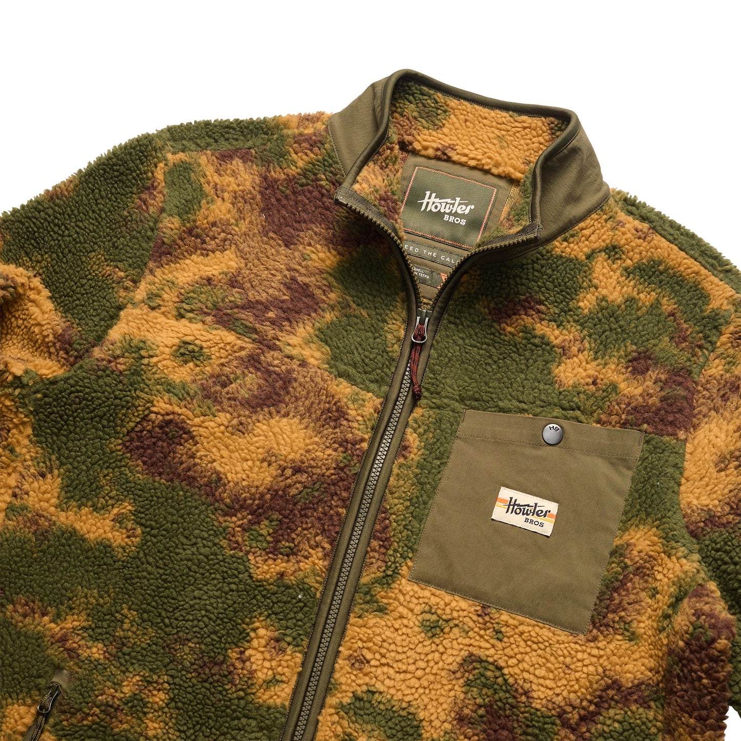 Chisos Fleece Jacket- Diffusion Camo