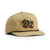 Howler Eel Snapback Hat- Gold Twill