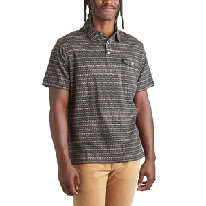 Ranchero Polo: Illusion Jacquard- Antique Black