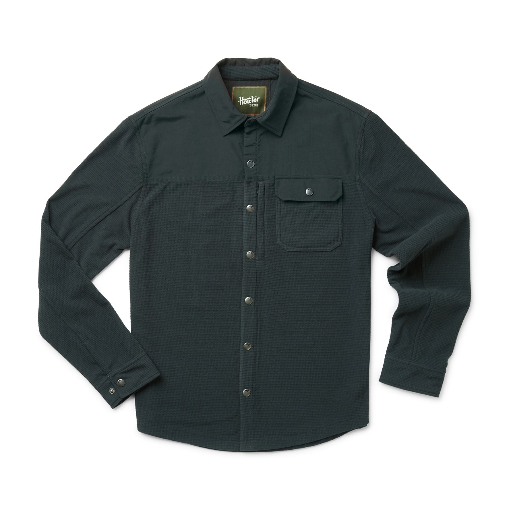 Vapors Polarfleece Shirt- Antique Black