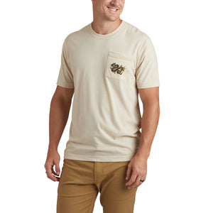 Select Pocket T-Shirt: Creative Creatures Eel- Sand