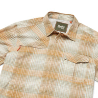 Matagorda Long Sleeve: Evans Plaid- Terra