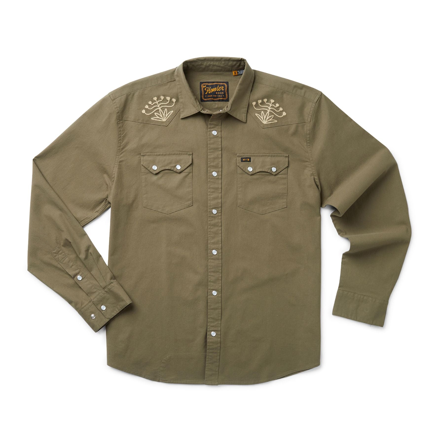 Crosscut Deluxe Snapshirt- Ocahul