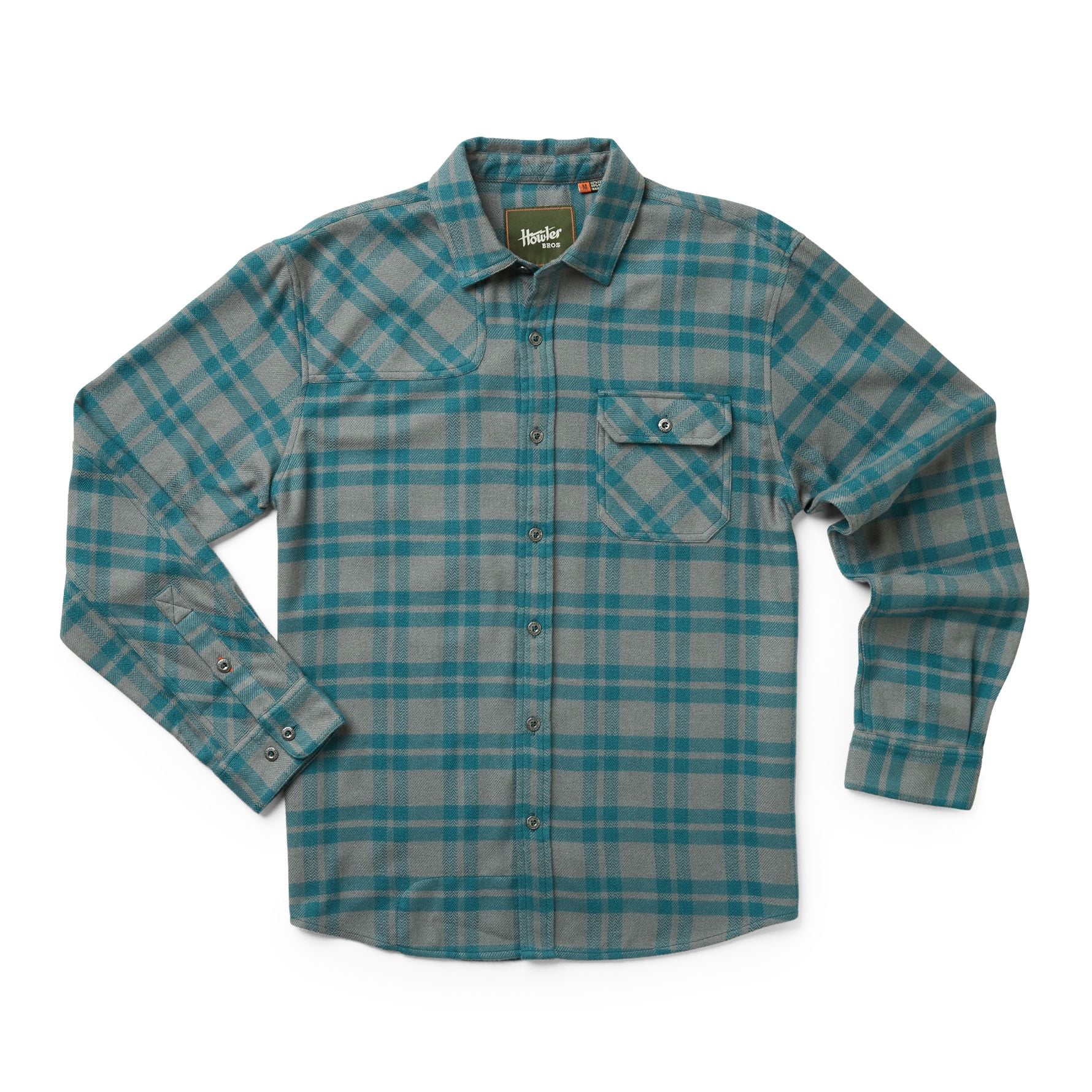 Harkers Flannel: Cohen Plaid- Dark Teal