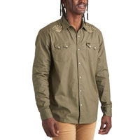 Crosscut Deluxe Snapshirt- Ocahul