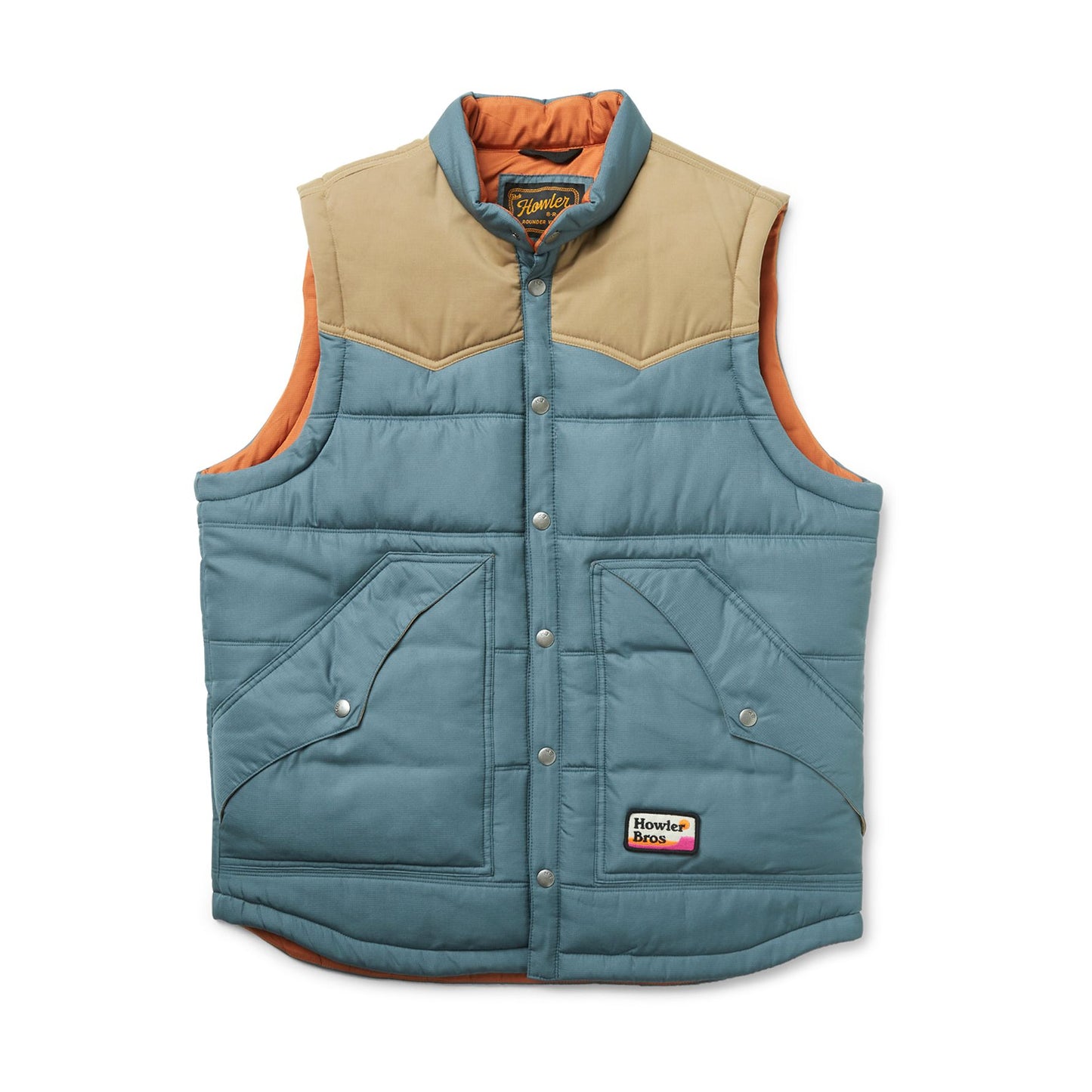 Rounder Vest- Dark Slate / Khaki