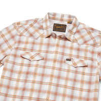 H Bar B Tech Longsleeve: Leon Plaid- Clay