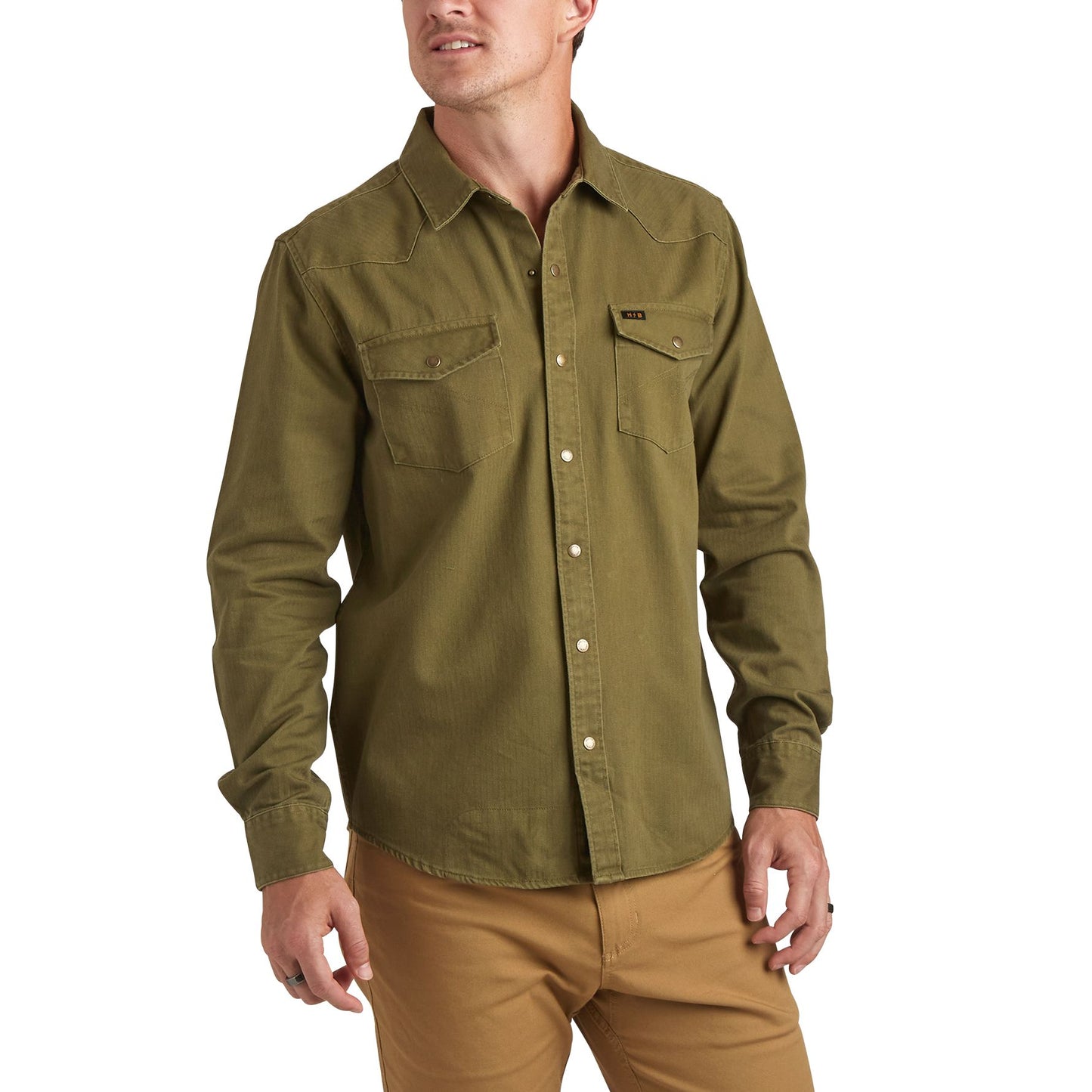 Sawhorse Work Shirt- Cypress