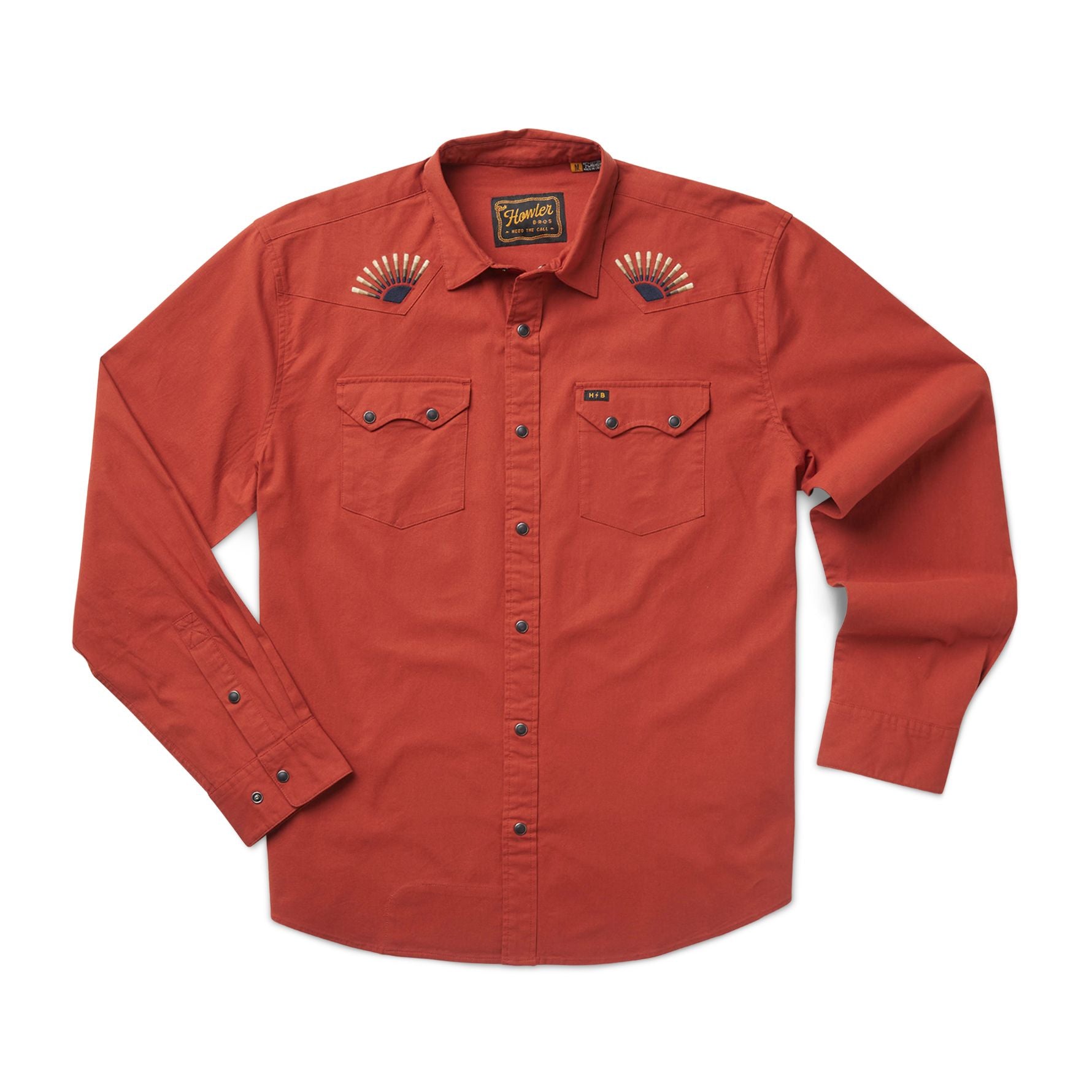 Crosscut Deluxe Snapshirt- Rising Suns