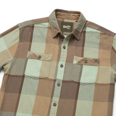 Rodanthe Flannel: Riddell Plaid- Treehouse