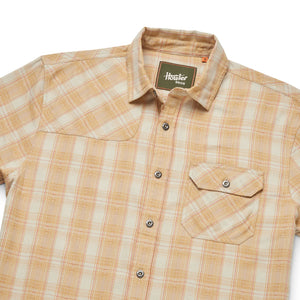 Harkers Flannel: Barrett Plaid- Faded Sun