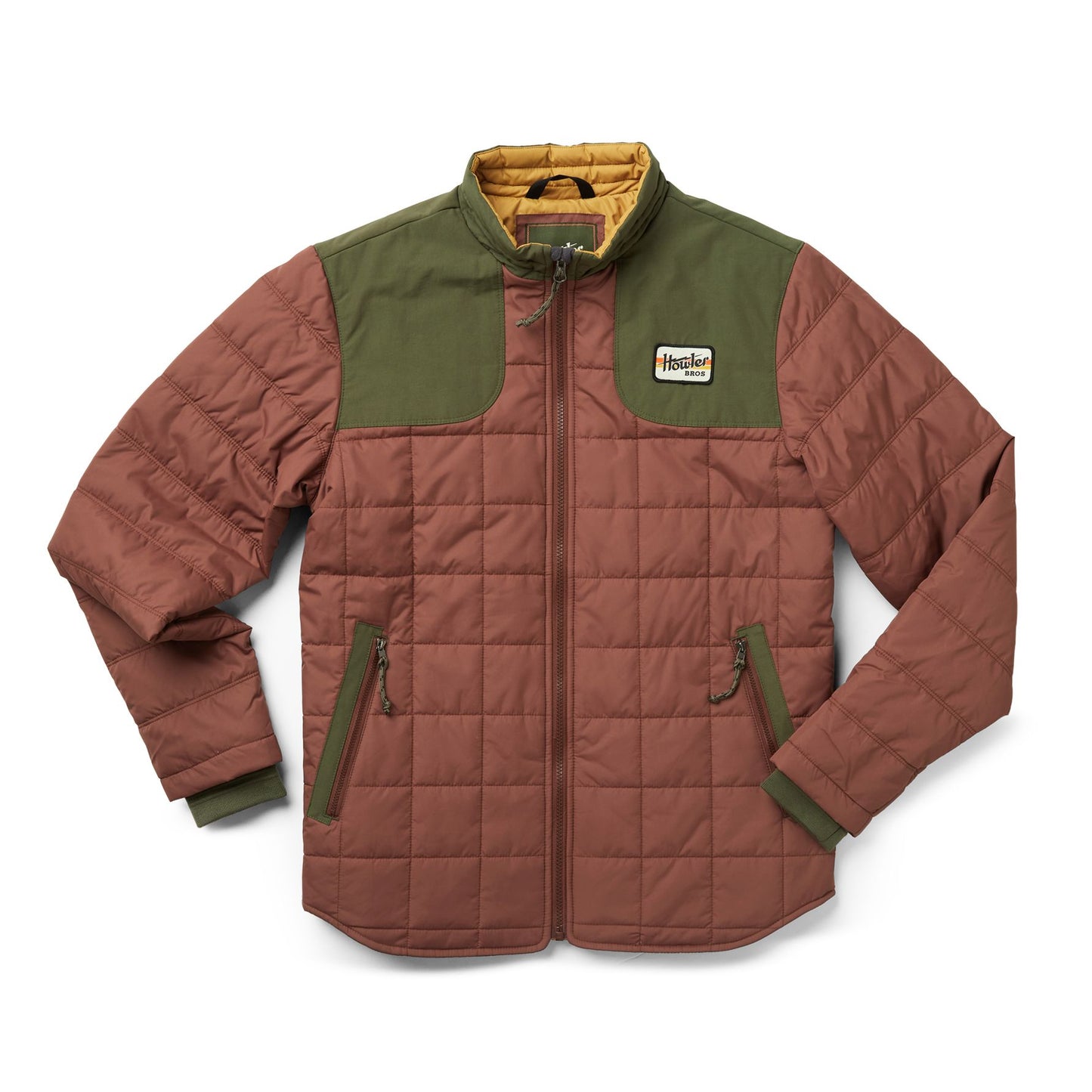 Merlin Jacket- Cherrywood / Olive Tree