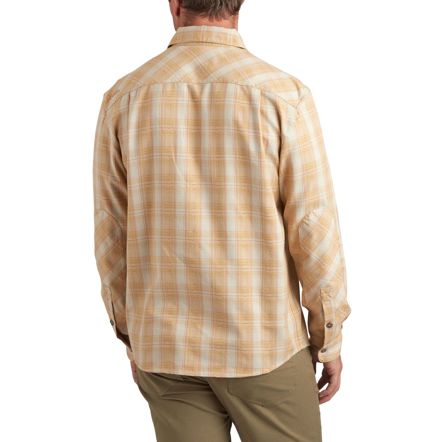 Harkers Flannel: Barrett Plaid- Faded Sun