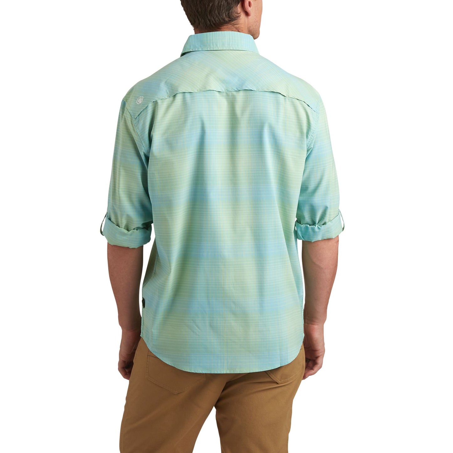 Matagorda Long Sleeve: Evans Plaid- Rapids