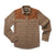 Quintana Quilted Flannel: Cody Check- Tannin