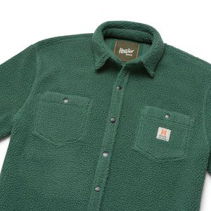 Allegheny Fleece Overshirt- Cascadia Green