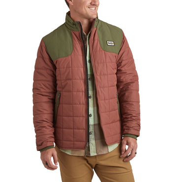 Merlin Jacket- Cherrywood / Olive Tree