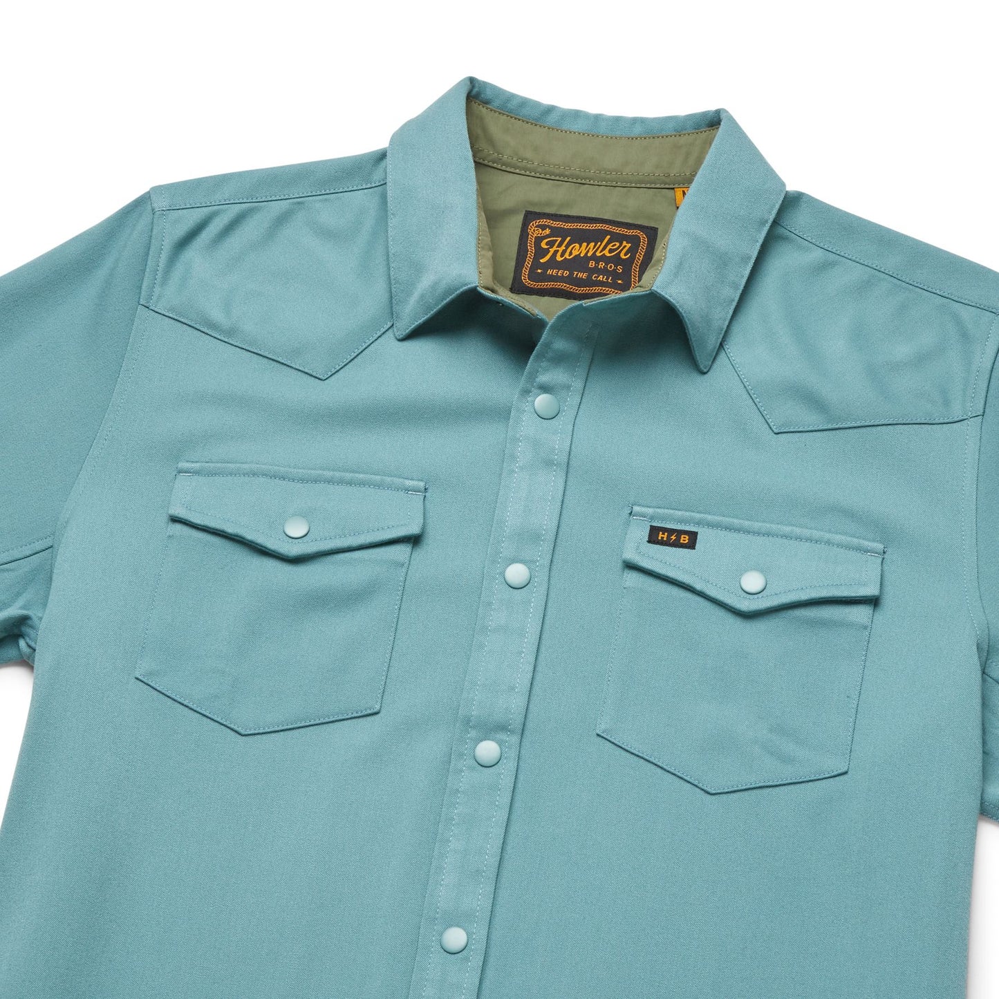 Stockman Stretch Snapshirt- Artic