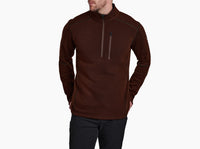 Interceptr 1/4 Zip Fleece- Mole