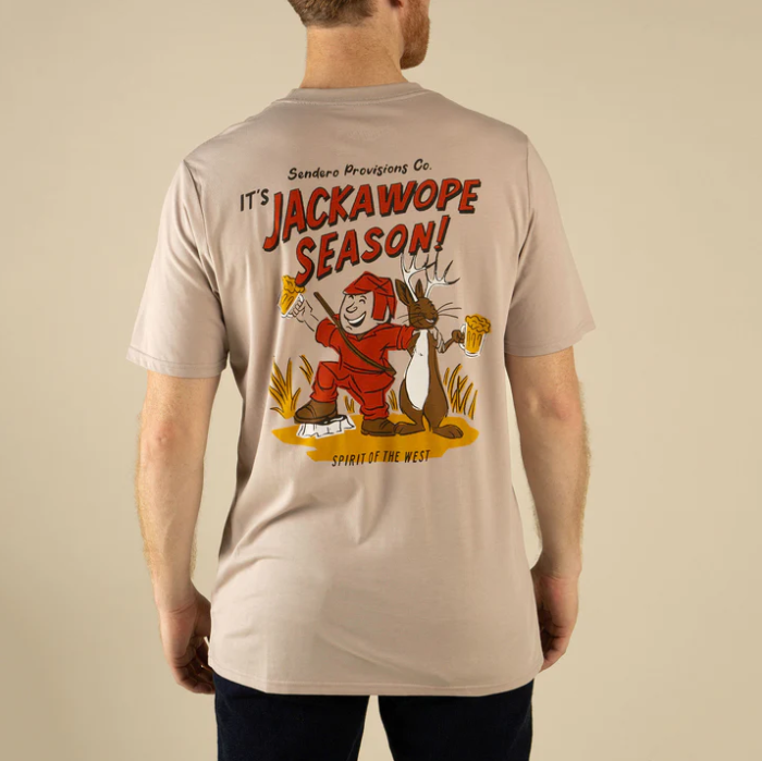 Jackawope T-Shirt- Sand