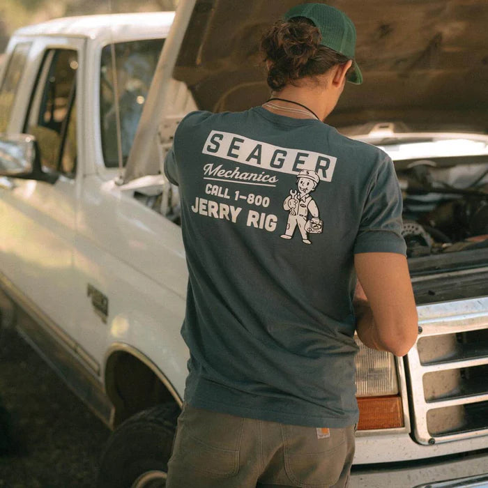 Jerry Rig T-Shirt- Navy