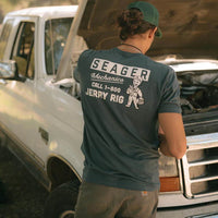 Jerry Rig T-Shirt- Navy