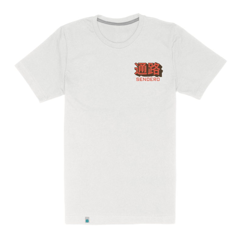 Koi Bronc T-Shirt- Vintage White